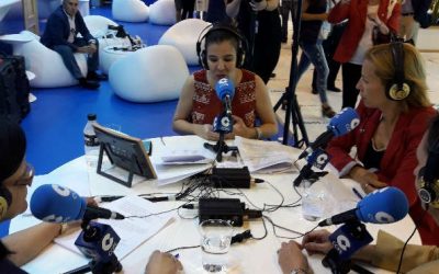 En el SIMA hablando para la COPE