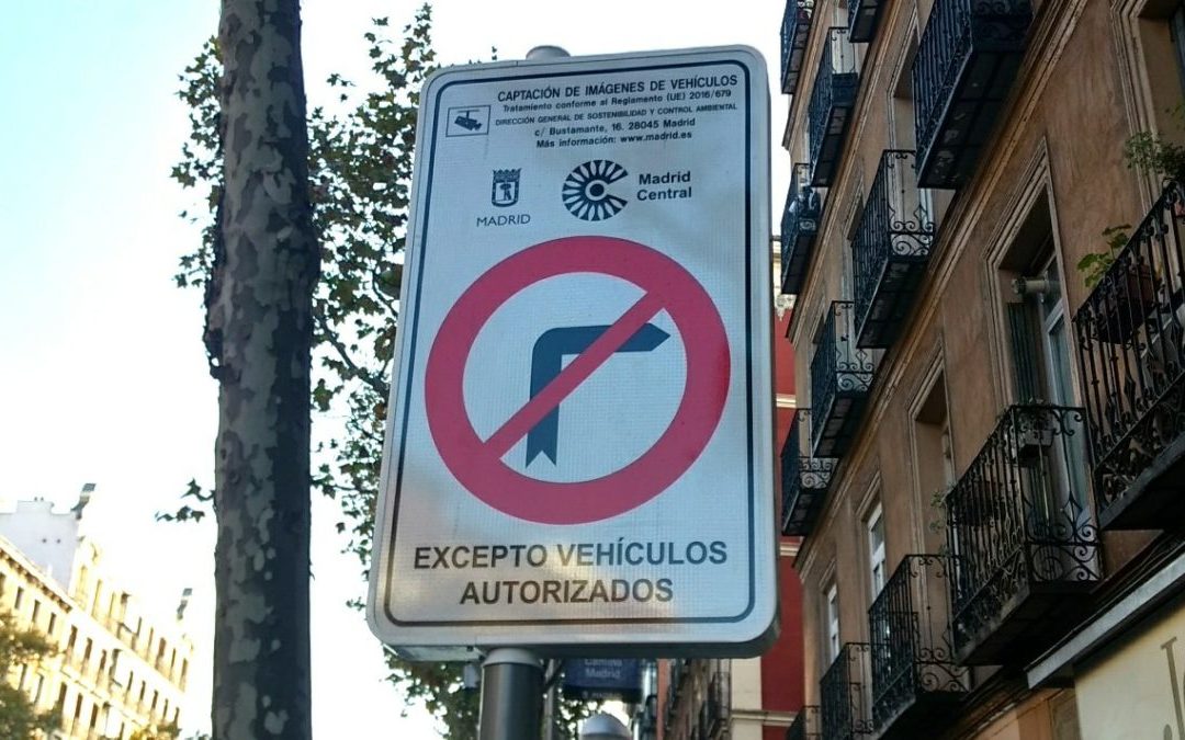Si voy a un comercio dentro de Madrid Central, ¿puedo entrar con mi coche?